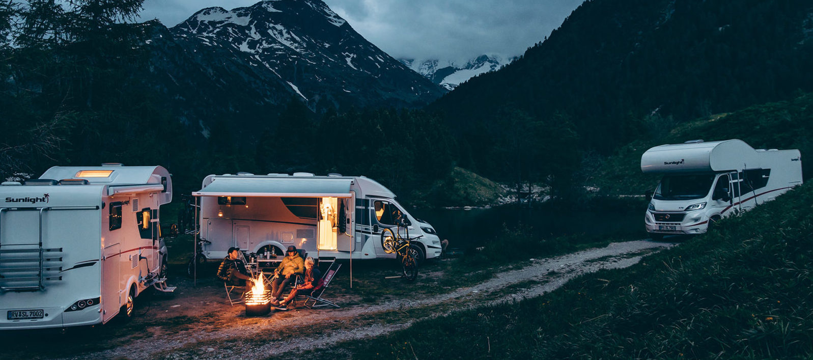 Camper und Caravan